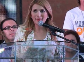 Margarita Arellanes Cervantes. Presidente da Câmara de Monterrey - México